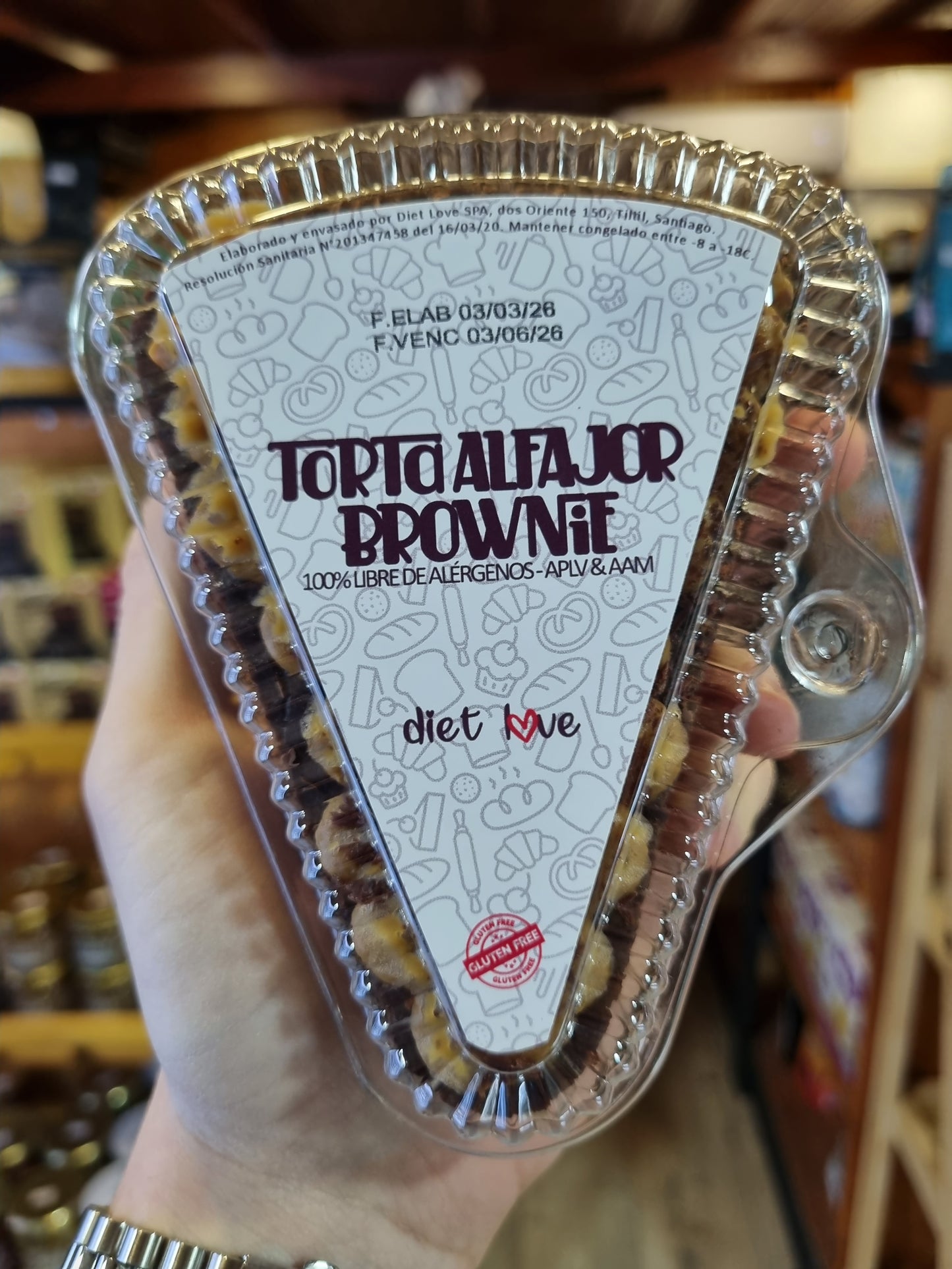 Torta Alfajor Brownie