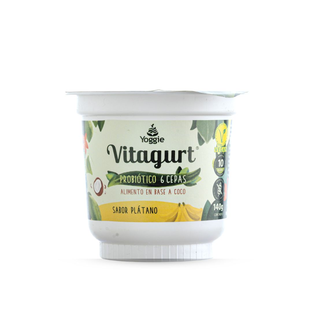 Vitagurt 140 g en Base a Boco - Sabor Plátano