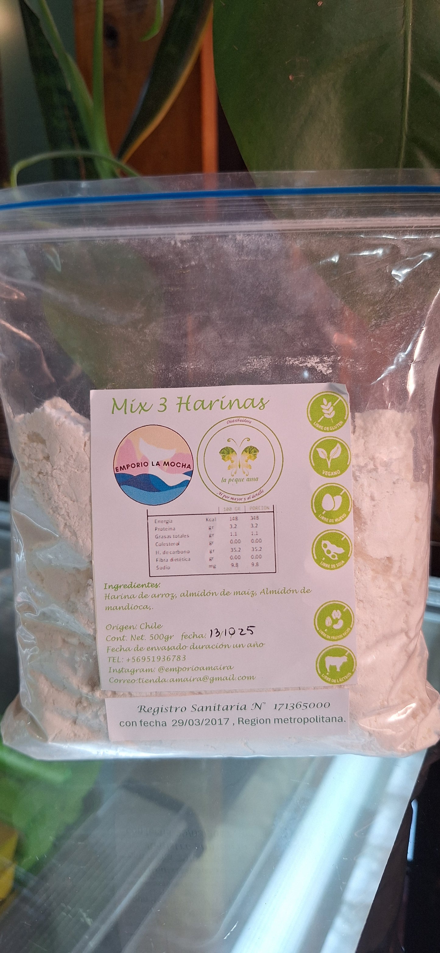 Mix 3 Harinas 500 Gr