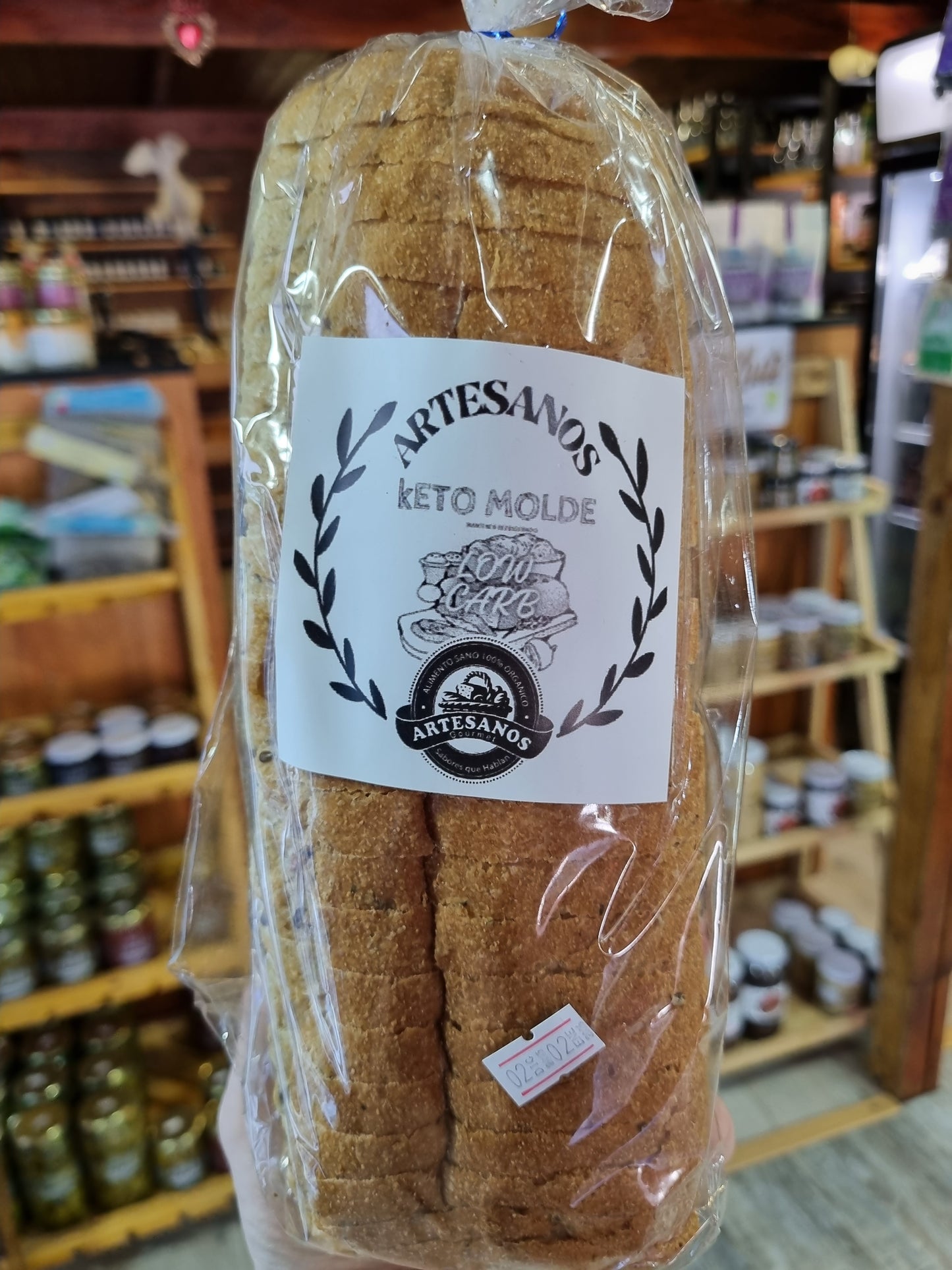 Pan Keto Sin Gluten Molde
