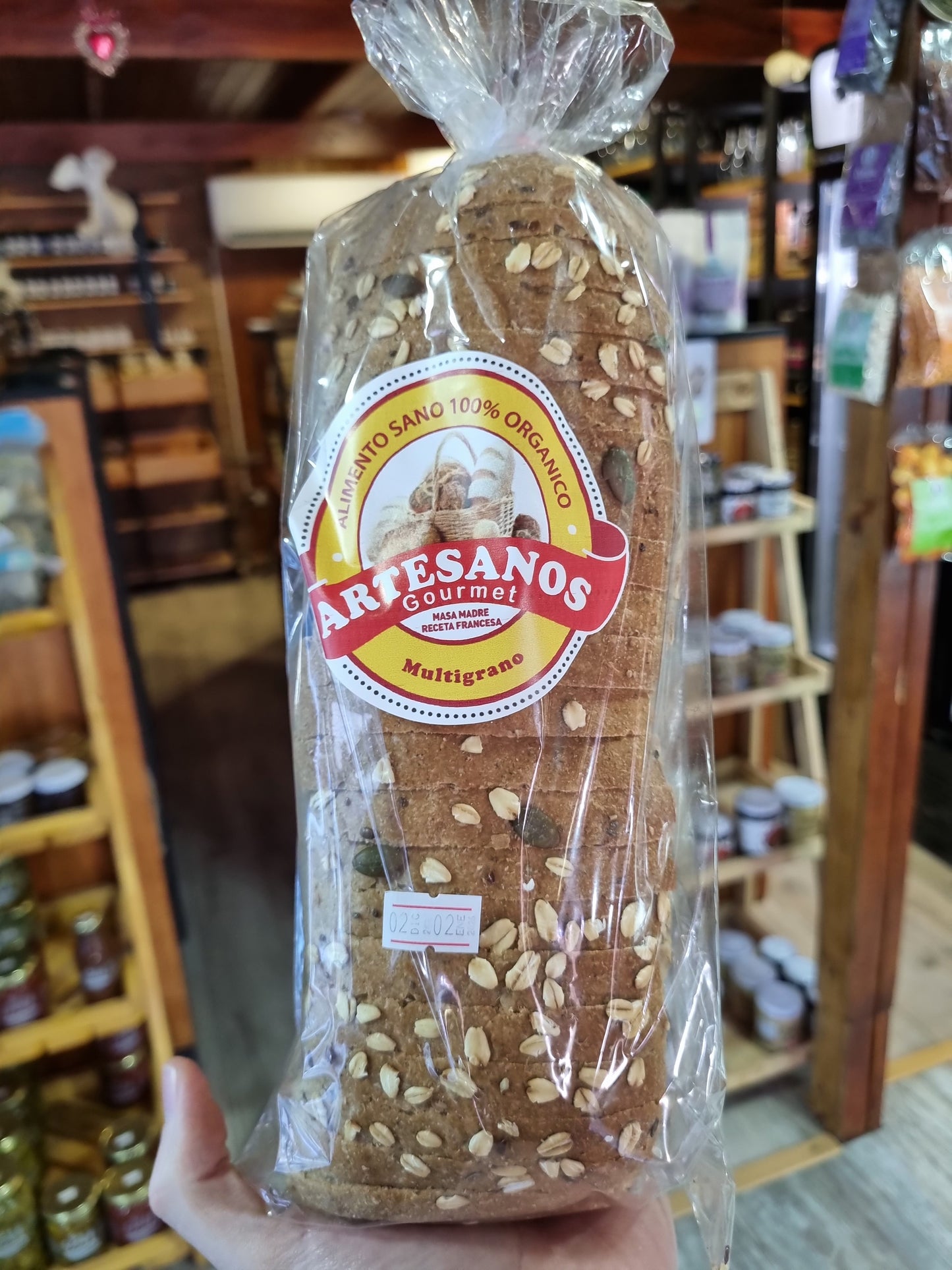 Pan Sin Gluten Integral Sarraceno Molde Multigrano