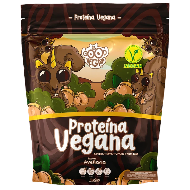 Proteína Vegana - Avellana 1020 g