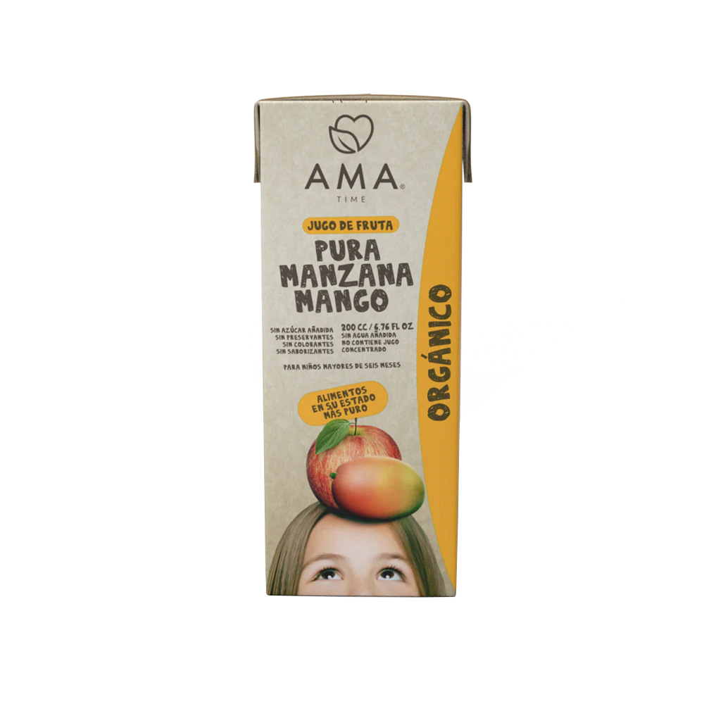 Jugo Orgánico - Manzana Mango 200 ml