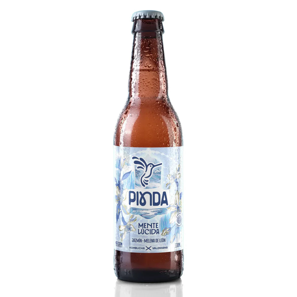 Kombucha Mente Lúcida con Jazmín y Melena de León