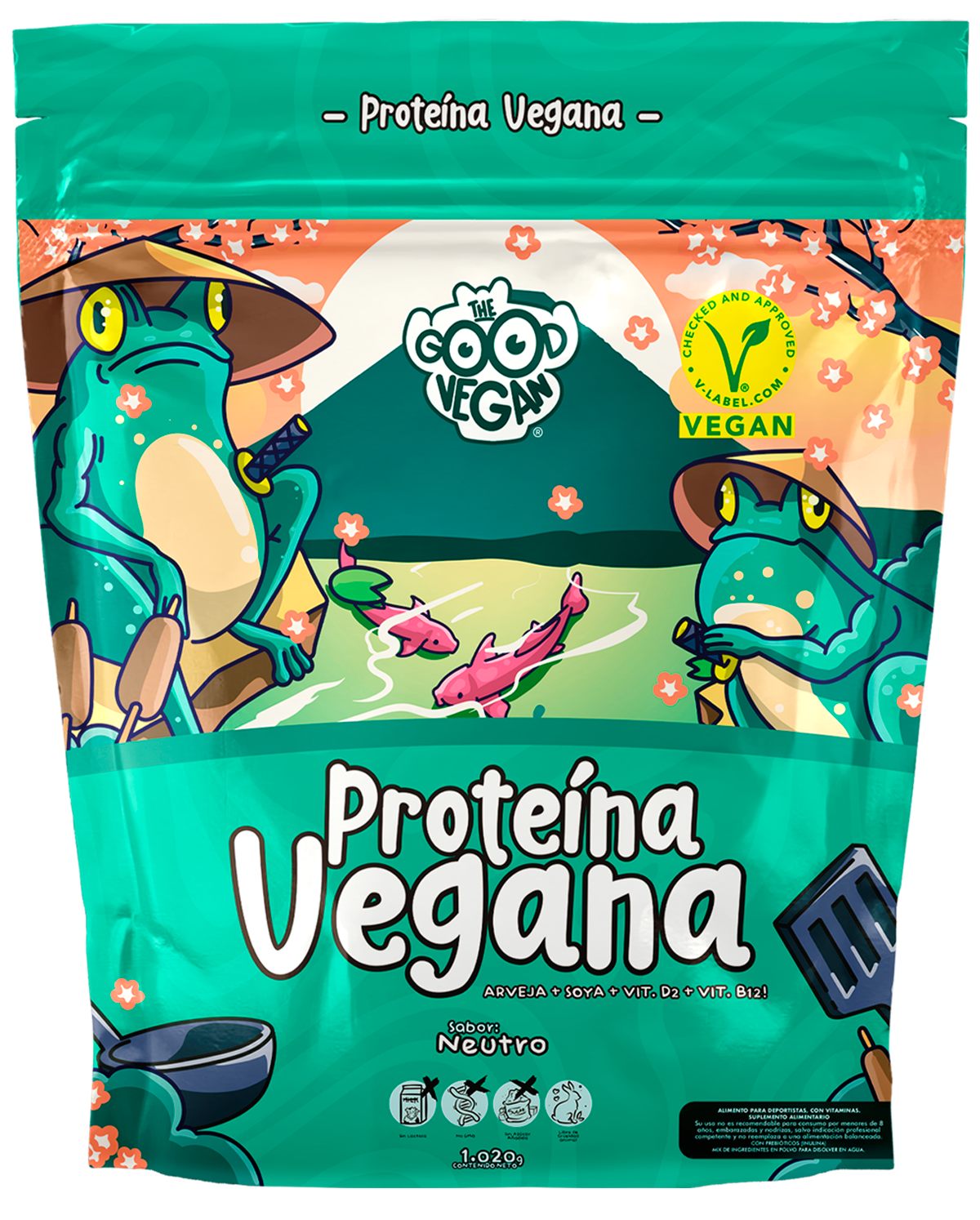 Proteína Vegana - Neutro 1020 g
