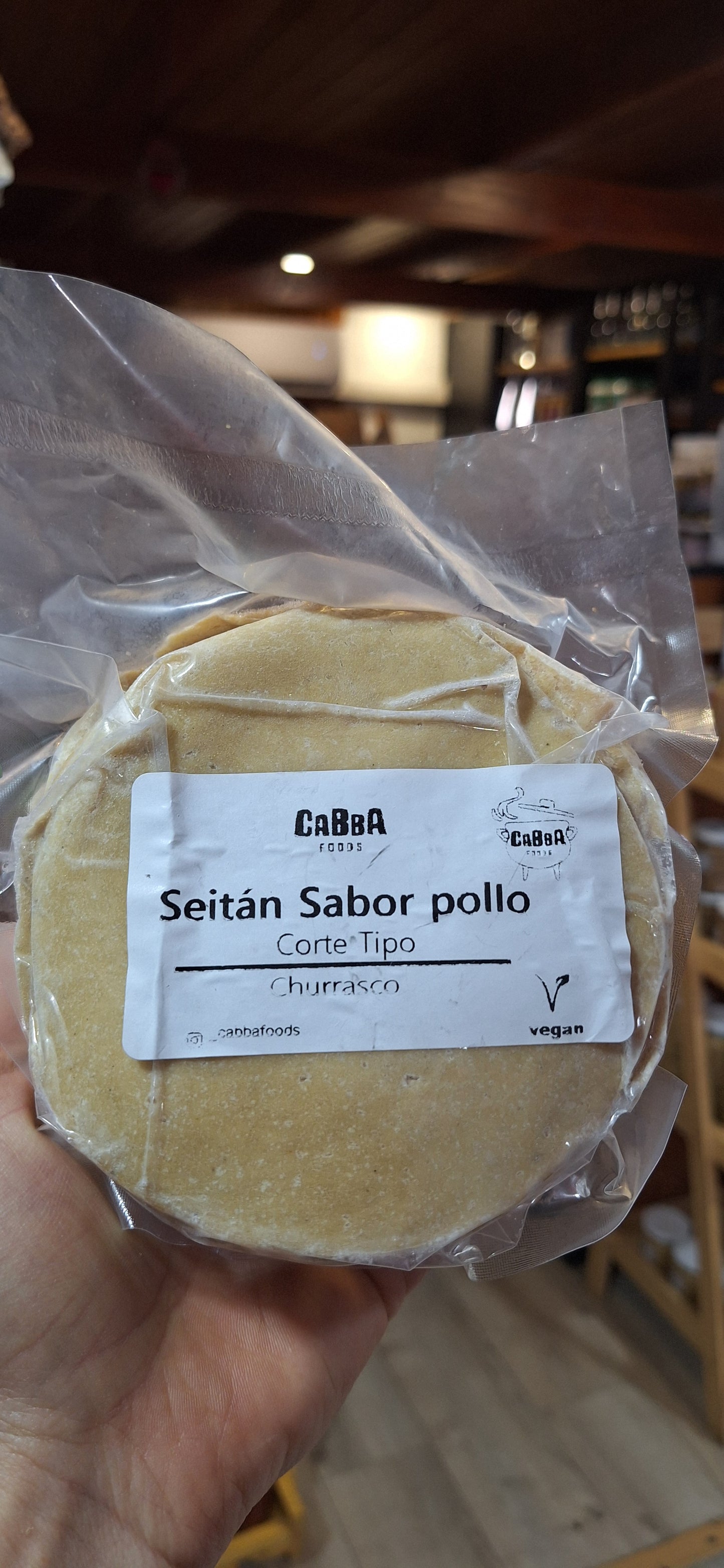 Seitán Churrasco Sabor Pollo 500 Gr