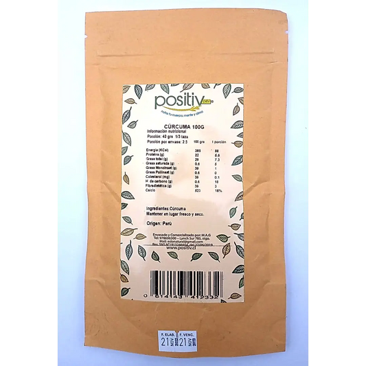 Cúrcuma en polvo 100 g