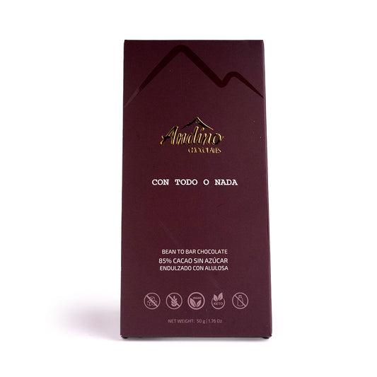 Barra de Chocolate Keto 85%