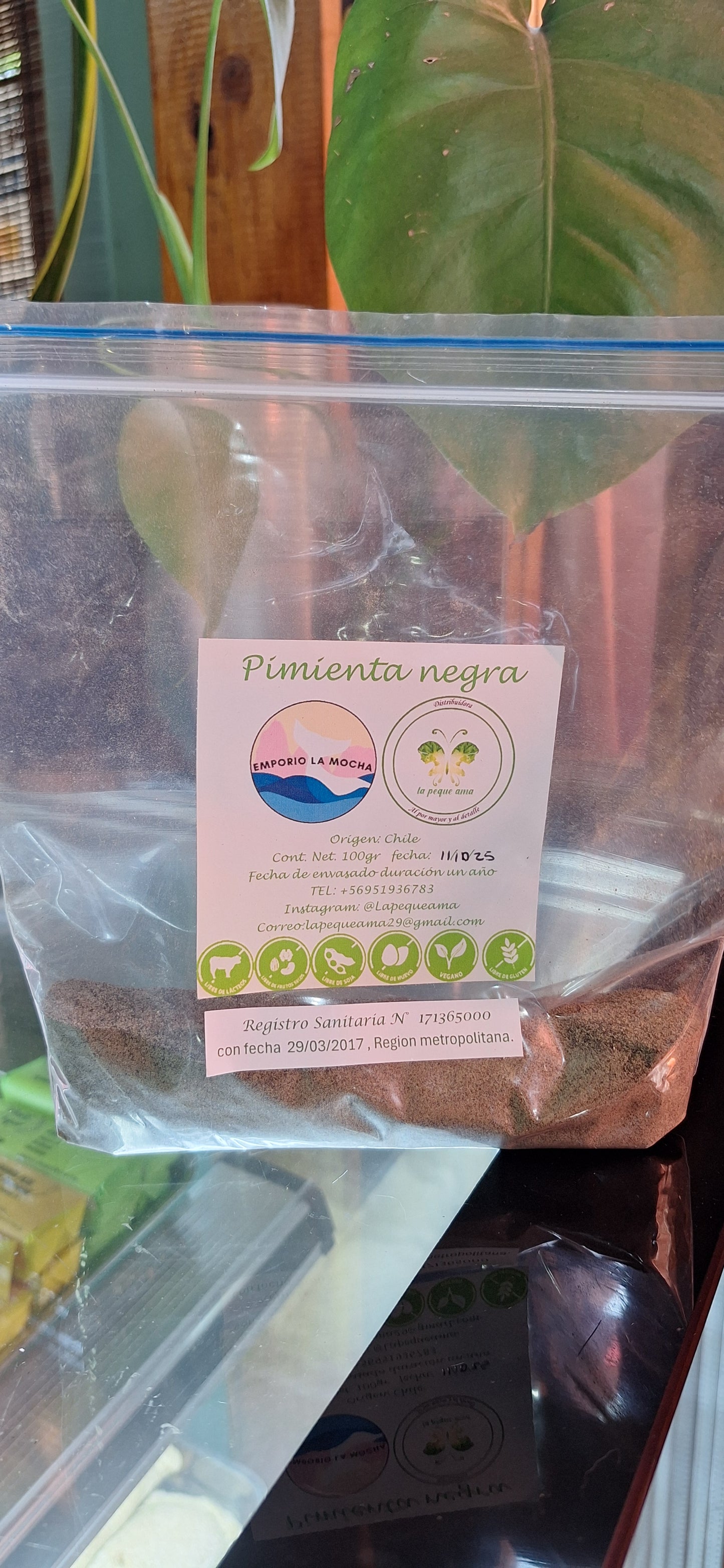 Pimienta Negra 100 Gr
