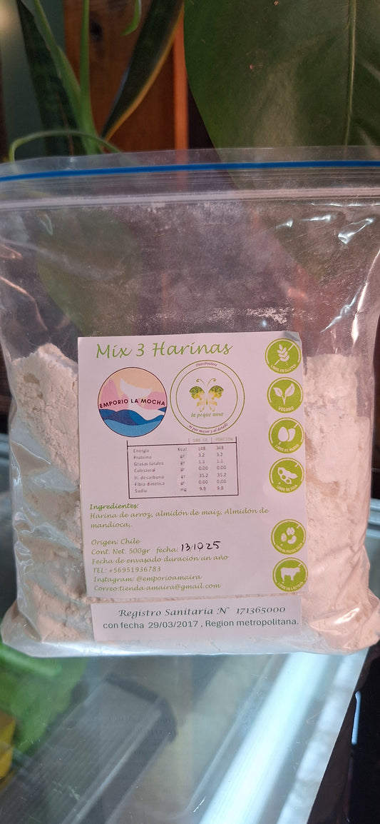 Mix 3 Harinas 500 Gr