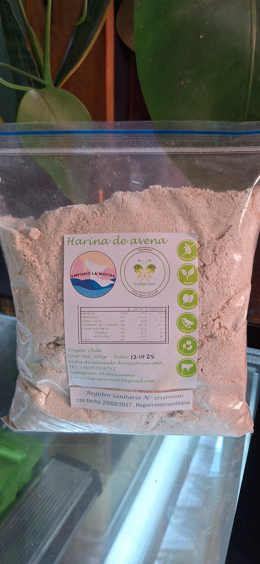Harina de Avena 500 Gr