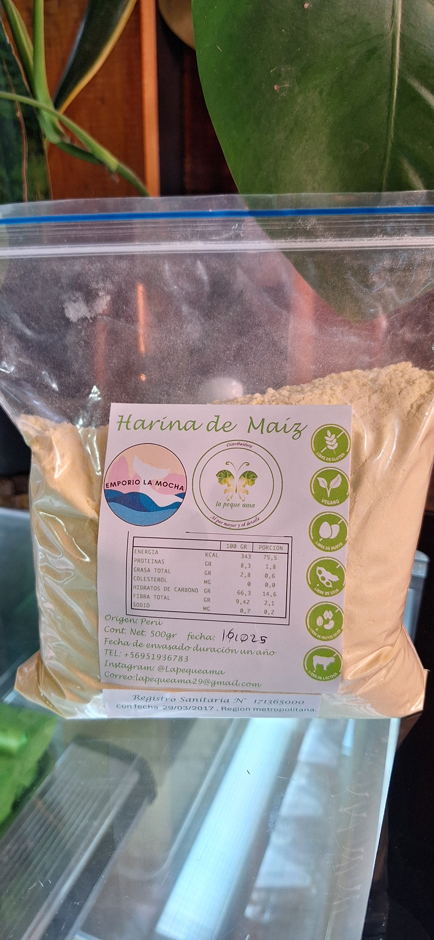 Harina de Maíz 500 Gr