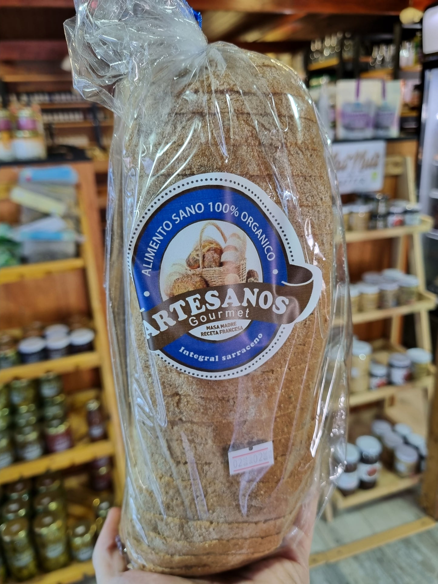 Pan Sin Gluten Integral Sarraceno Molde