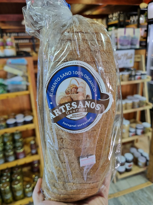Pan Sin Gluten Integral Sarraceno Molde