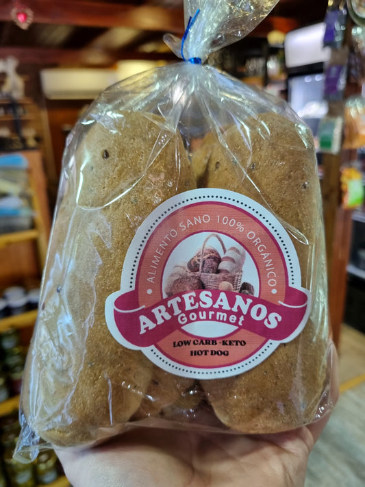 Pan Keto Sin Gluten Hot Dog
