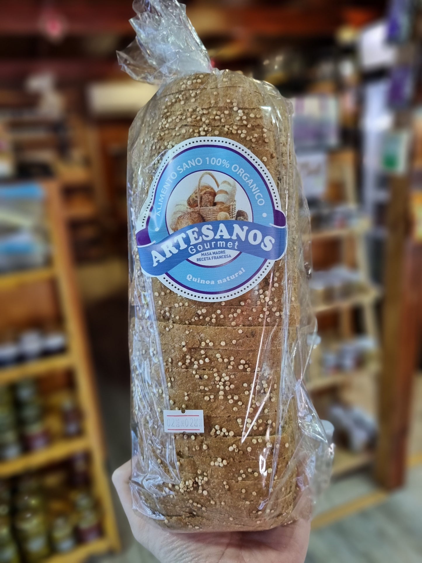 Pan Sin Gluten Integral Sarraceno Molde Quinoa