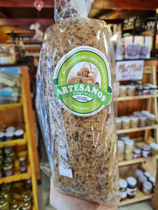 Pan Sin Gluten Integral Sarraceno Molde Chía Linaza