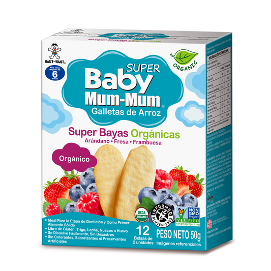 Super Baby Mum-Mum Berries Orgánicas