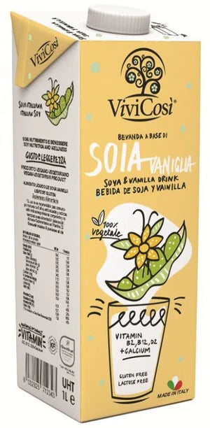 Leche de Soya Vainilla 1 L