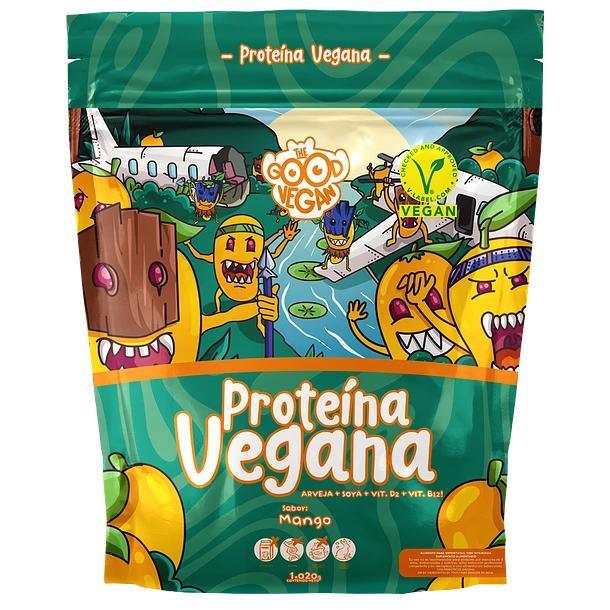 Proteína Vegana - Mango 1020 g