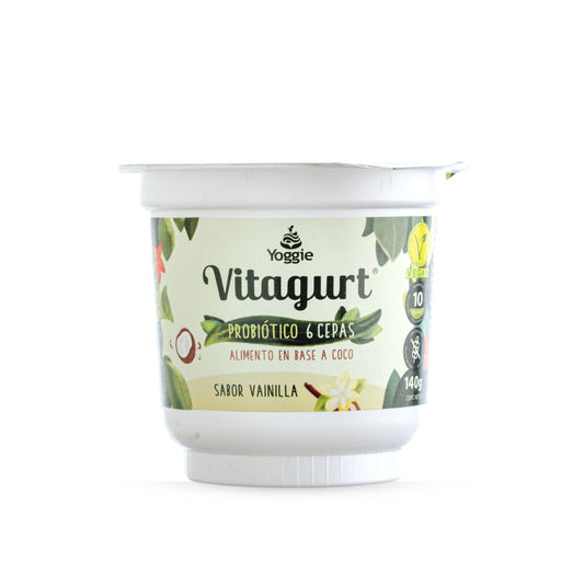 Vitagurt 140 g en Base a Coco - Sabor Vainilla