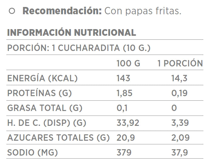 Ketchup Clásico 350 g
