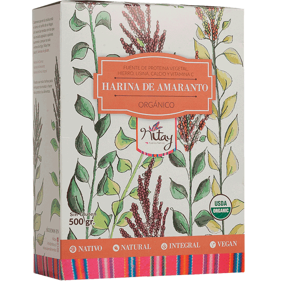 Harina de Amaranto Orgánica 500 g
