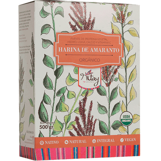 Harina de Amaranto Orgánica 500 g