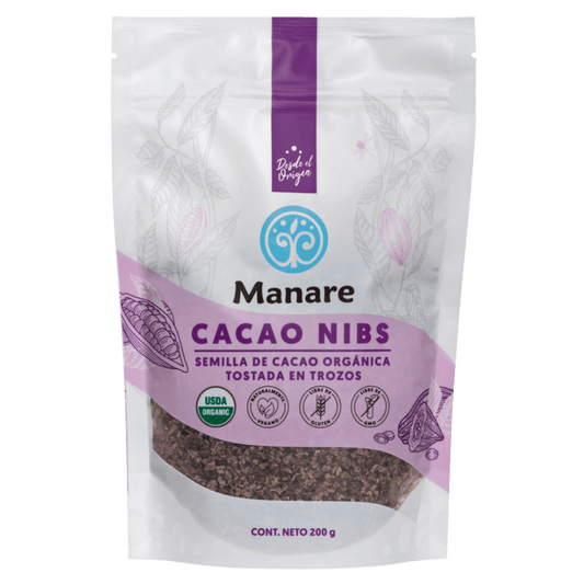 Cacao Nibs Orgánico 200 g