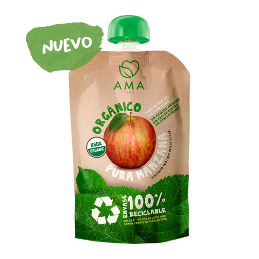Puré Orgánico Manzana 90 g
