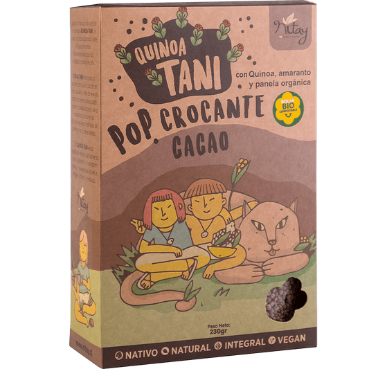 Quinoa Tani Pop Crocante Sabor Cacao 230 g
