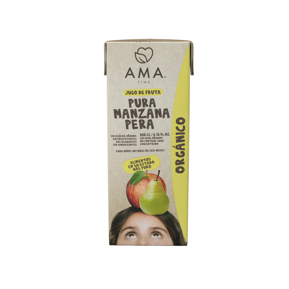 Jugo Orgánico - Manzana Pera 200 ml
