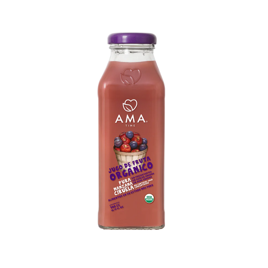 Jugo de Fruta Orgánico - Manzana Ciruela 300 cc