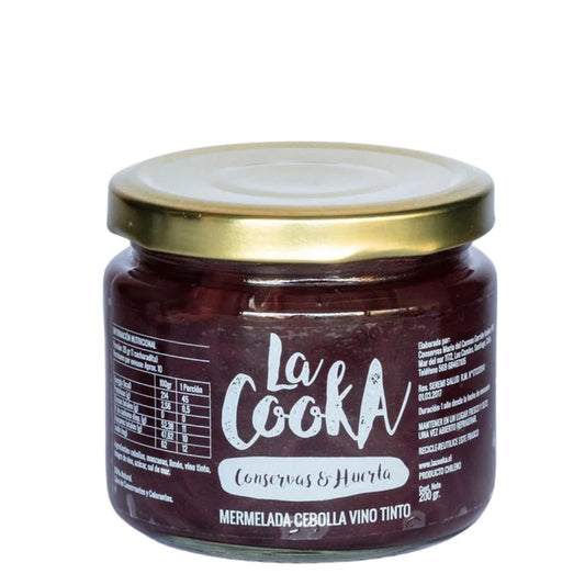 Mermelada de Cebolla Vino Tinto 200 g