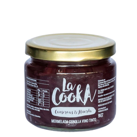 Mermelada de Cebolla Vino Tinto 200 g