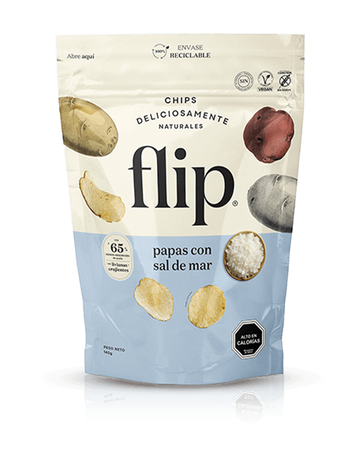 Chips de Papas con Sal de Mar